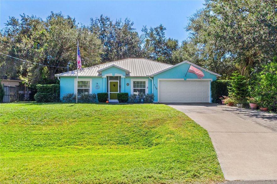 Easy Living in a Beautiful Florida Retreat!
This charming 3-bedroom, 2-bath, 2-car garage home is nestled amidst lush Florida landscaping, offering a serene and inviting atmosphere. Recently upgraded with a durable metal roof, impact windows for added security, and a Kinetico water system for pure, high-quality water. The primary bathroom features a relaxing garden tub and a separate shower. The oversized patio boasts a newer hot tub, perfect for unwinding and enjoying the peaceful surroundings. Experience tranquility and comfort in this lovely Florida home! 
Lot next door is also available.  Just ask!!!!!!