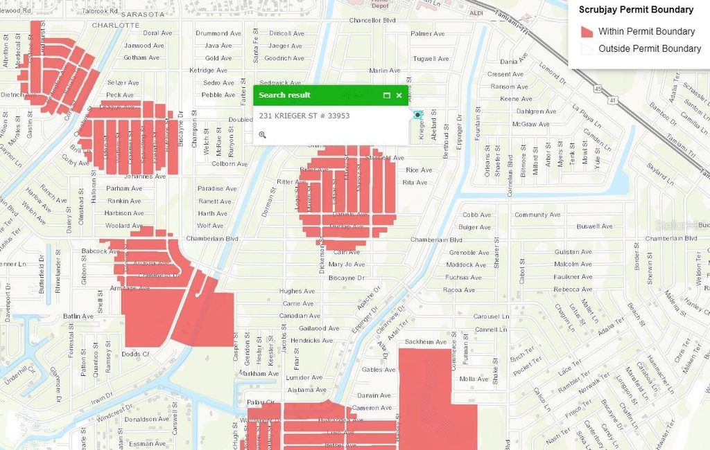 Photo of 231 Krieger Street, Port Charlotte, FL 33953 (MLS # N6132321)