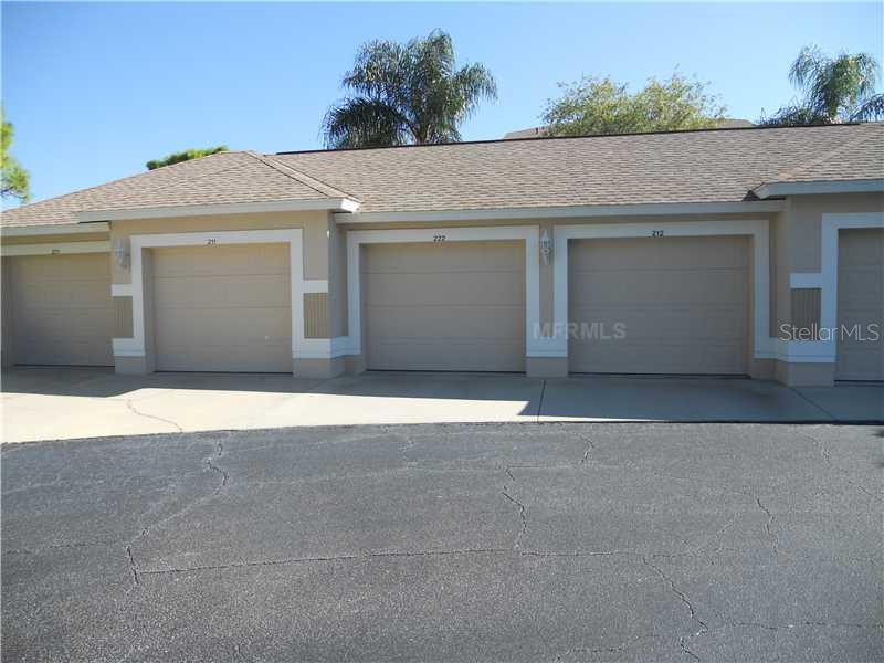 RENTED JAN., FEB., MARCH., 2026. This 2nd floor Carlton featuring 2 bedrooms and 2 baths and offers one of the most spectacular views from the screened and glass-enclosed lanai of the lake and golf course that you will find in the entire community. Nicely furnished with a king bed in the master, twins in guest, flat-screen TVs, internet access, very well equipped kitchen, you will want for nothing, one car detached garage, heated pool and tennis courts right outside your door; golf membership transfers for $250 if desired. Stoneybrook is a gated community with impressive clubhouse featuring one of Sarasota's finest restaurants, plus fitness center, several heated pools, and an 18 hole par 72 premier golf course recently refurbished, and har-tru tennis courts also refurbished. All this and minutes from world-famous Siesta Key sugar sandy beaches, shops & restaurants. CALL FOR OFF-SEASON RATES