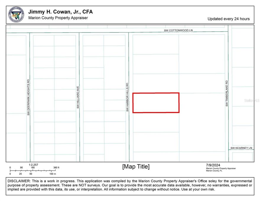 .99 Acre lot in Rainbow Lakes Estates