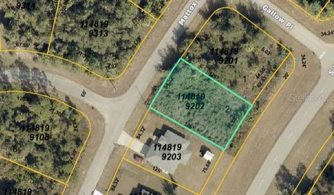 MATTOX CIRCLE NORTH PORT FL 34288