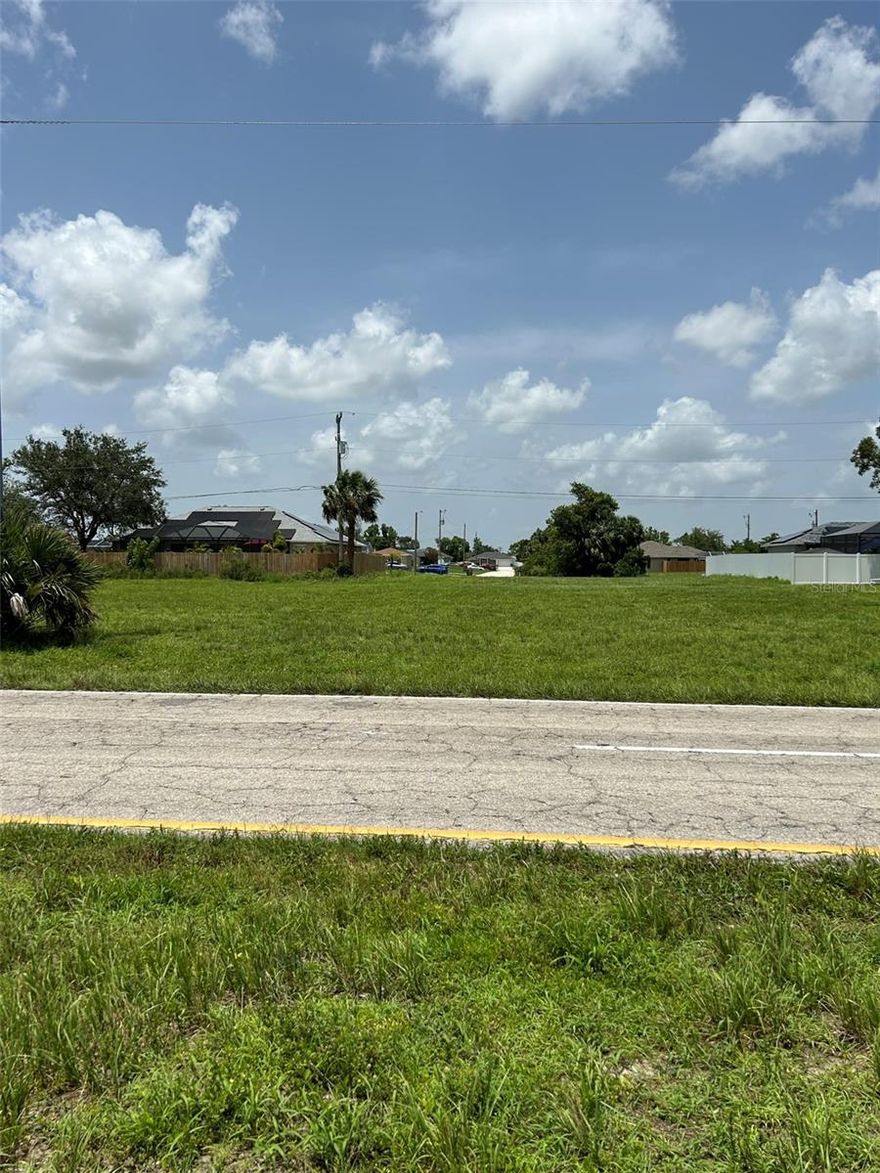 Amazing opportunity to build your Dream Home. Live all year round in a vacation, or just build your perfect vacation home. Whatever you decide you can't go wrong with this beautiful lot in Cape Coral. Take advantage of all outdoor activities. The lot is close to Caloosahatchee River and Matlacha Aquatic Preserve. Go ahead and enjoy all those fun water activities, kayaking, beaches, and fishing, and the wonderful nearby dining and entertainment and of course some great shopping. Remember you are also close to Fort Myers and Naples. Take advantage of it all with this fantastic opportunity to own this lot. What are you waiting for, let's build it!