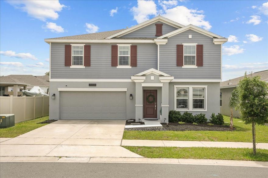 Welcome to this beautiful 4-bedroom, 2.5-bath home offering comfort and style throughout. This charming property features a thoughtfully designed layout with ceramic tile flooring in the main living areas and cozy carpet in the bedrooms.

Enjoy a bright and inviting living space with an electric fireplace that adds warmth and ambiance. A convenient half bath for guests adds extra functionality to everyday living. Each bedroom is well-sized, providing comfort and privacy for all.

The open-concept design allows for a seamless flow between the living, dining, and kitchen areas, while natural light fills the home, enhancing its warm and welcoming atmosphere. The kitchen is ideally positioned for both daily use and entertaining, and features a gas stove. The home also includes a gas water heater.

For added comfort, there are two AC units—one for the first floor and one for the second floor.

Step outside to a spacious backyard with plenty of room for outdoor activities, gardening, or relaxation. The property is enclosed with a privacy fence and includes three gates, making it perfect for both security and convenience. It’s an ideal space for hosting gatherings or enjoying quiet evenings outdoors.

This well-maintained home is move-in ready, with modern finishes that complement a variety of interior styles. Its practical and comfortable layout suits households of all sizes.

Located in a desirable area, it offers both convenience and a peaceful residential setting. This property is a wonderful opportunity for anyone seeking a blend of comfort, space, and style.