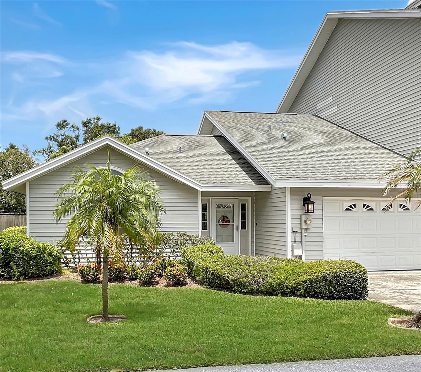 Welcome to 11722 Curry Lane, Unit C3—an exceptional two-bedroom, two-bath villa located just one mile from Indian Rocks Beach and the Gulf of Mexico. Tucked inside a quiet, private boutique community with a sparkling pool, this property offers the perfect blend of comfort, style, and convenience—all in a non-flood zone with no history of flooding. Inside, you’ll find luxury vinyl flooring throughout and an open, split floor plan that ensures maximum privacy between bedrooms. The spacious primary suite features a large walk-in closet, dual sinks, a relaxing soaking tub, and a separate walk-in shower, creating a spa-like retreat. The guest bedroom, located on the opposite side of the home, is adjacent to the second full bath—ideal for hosting friends and family. Recent updates include a newer air conditioning system and an updated electrical panel, offering modern peace of mind. The home also boasts an all-season Florida room, perfect for entertaining, relaxing, or enjoying the Florida lifestyle year-round. Whether you're searching for a primary residence, second home, or a smart investment property, this move-in-ready villa checks every box. With shopping, dining, parks, and beaches just minutes away, this is carefree coastal living at its best.