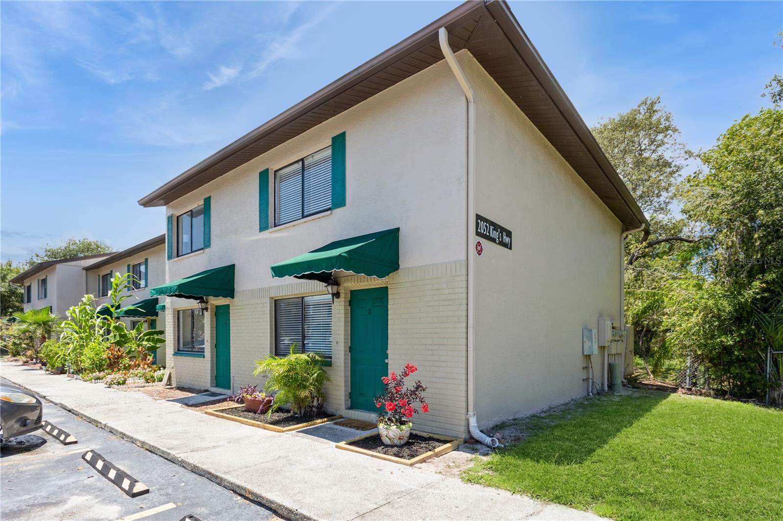 STYLISH Condo, at a REMARKABLE PRICE, with exceptionally LOW 'HOA' costs. Association has a long history of responsible financial planning, on target to fully fund future large-scale improvements all WITHOUT SPECIAL ASSESSMENTS. Fees are only $295/month, a rarity. Additionally, lovely Willow Brooke Condo is EXEMPT FROM MILESTONE Inspections and SIRS. Property highlights include: * PRIME LOCATION: abuts tranquil woods, yet conveniently close to schools, beaches, bus stop, shops and more. *Pet friendly trail, lovely view. Here, you can cut your costs & stress. *FLOOD INSURANCE, NOT REQUIRED. *Masonry Construction/End Unit with noise reducing firewall, and no neighbors above, behind, or attached to one side. *Reliable roof(2021) and HVAC (2017). *OTHER HOME FEATURES YOU'LL LOVE INCLUDE...a freshly remodeled shower w/Schluter System, high tech bathroom mirror, sleek quartz countertops, modern fans, luxury vinyl plank and ceramic tile flooring. * In addition, there's a PRIVATE, lockable, fenced-in patio and storage closet, plus, two assigned parking spots exactly where you want them. WHY this property? This property offers not just shelter, but convenience, affordability, and a path to financial stability. Enjoy a LOW MAINTENANCE LIFESTYLE, which lets you focus on things that truly matter! If you’re looking for a pleasant, dependable home, this condo checks all the boxes. Why rent when you can build wealth?