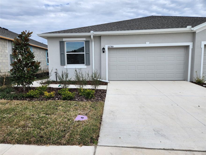 Welcome to this newly built single-family home offers 3 bedrooms, 2 bathrooms, and approximately 1,564 sq. ft. of thoughtfully designed living space. The open-concept floor plan features a modern kitchen with contemporary finishes, a spacious family room, and a 2-car garage. Smart home technology and energy-efficient construction provide convenience and savings.

Residents enjoy free access to Mirada’s 15-acre MetroLagoon, the largest in the nation, along with nearby shopping, dining, and entertainment at The Market at Mirada, The Grove, and Tampa Premium Outlets. WiFi and streaming is included in the rent. This home has easy access to I-75 and State Road 52, this home combines comfort, convenience, and resort-style living. Come see it now!