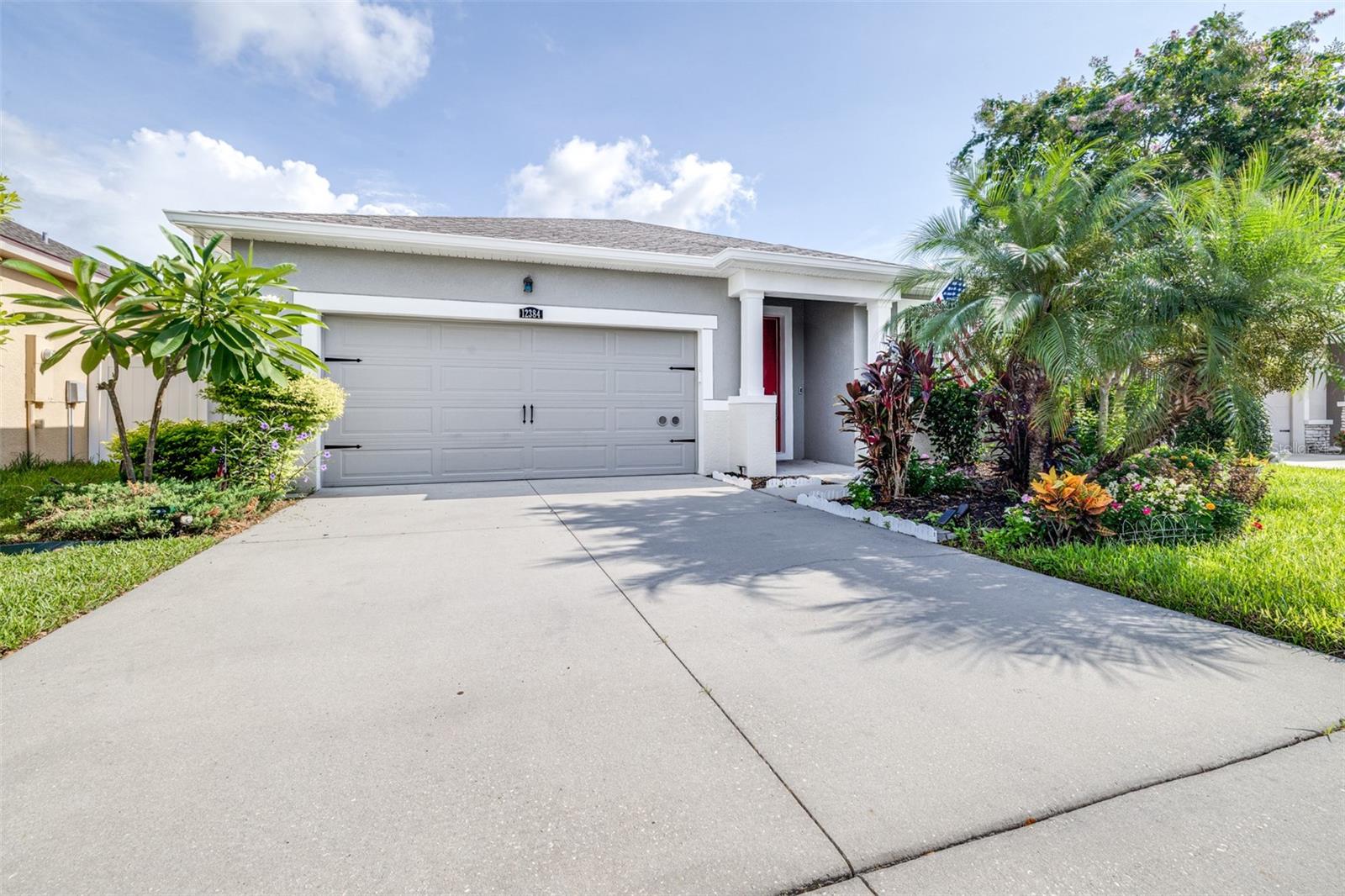 Come move right into this nicely furnished home in the desirable community Triple Creek in Riverview. This home is warm and inviting as you enter into it's open concept layout featuring 3 bedroom, 2 bathroom, with a Den/Office. Spacious kitchen with an entertainer island in the middle overlooking the dining to living room. Screened in lanai with outdoor furniture provided to enjoy the outdoor living space inside the white vinyl fenced in backyard with a garden pergola and grill. The homes exterior was recently painted this spring and all bedrooms have been supplied with new mattresses. Built in 2017, this home is up to date with the hurricane codes and hurricane shutters are provided in the garage. The 2 car garage has mounted over head storage racks for your additional belongings. Mowing services included in the rental price. Triple Creek is a master planned community built for families with Warren Dawson Elementary School in the neighborhood making it a short walk to school for the kids, a beautiful Clubhouse with a fitness center, 2 pools, dog park, basketball court, tennis court, park, and nice walking trails throughout the community. Give me a call now to schedule your home tour!