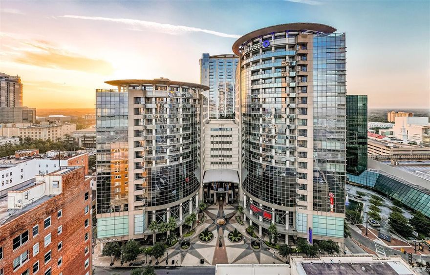 This highly appointed office is located in Downtown Orlando's Central Business District, within The Plaza's North Tower. This suite includes a double-door entry with a dedicated Reception area, a glass conference room, multiple workstations, collaboration rooms, and private offices. Call Now for your private tour!