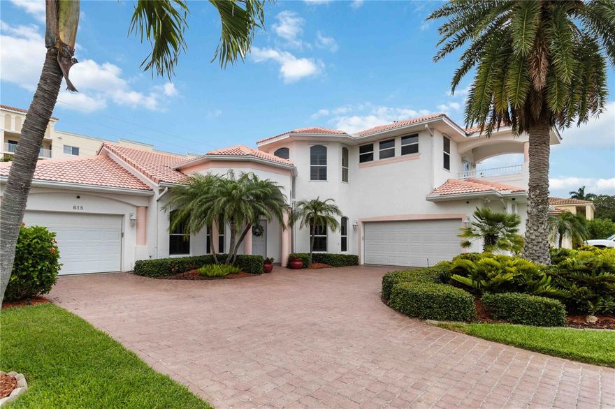 Welcome home! This custom estate is a hidden gem, tucked away in a peaceful waterfront community & meticulously maintained, offering the perfect blend of seclusion & convenience. Just min from the beach, Port Canaveral, shopping & dining, yet this community is truly a well-kept secret & private retreat. Thoughtfully designed w/quality finishes & unique touches, this home features spacious living areas, a gourmet kitchen & tranquil outdoor space w/saltwater POOL & outdoor kitchen, ideal for entertaining! Owner's suite boasts an open air balcony w/water views, the perfect place to enjoy the summer breeze, plus a wet bar & ensuite bath w/jetted spa tub, walk-in shower & double vanities + double sinks. 3 car garage w/workshop & tons of storage space is a rare find! Indoor laundry room w/innovative chute. Don't miss the community gazebo w/RIVER access! 25 min to KSC, NASA, Blue Origin, Space X. 45 min to Orlando airport & attractions! This is more than a home, it's a luxurious lifestyle!