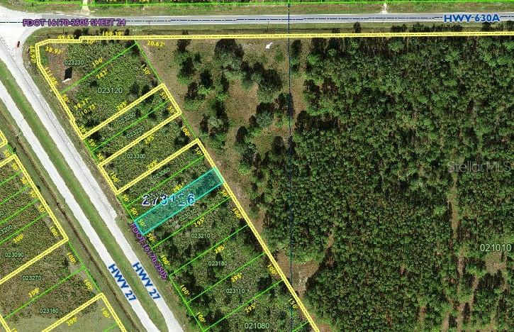 This .34-acre property on busy Highway 27 North offers exceptional visibility due to high traffic. Conveniently located near the intersection of Highway 27 and Highway 630, it's a prime opportunity for investors or business owners. Don’t miss your chance to secure this standout location!