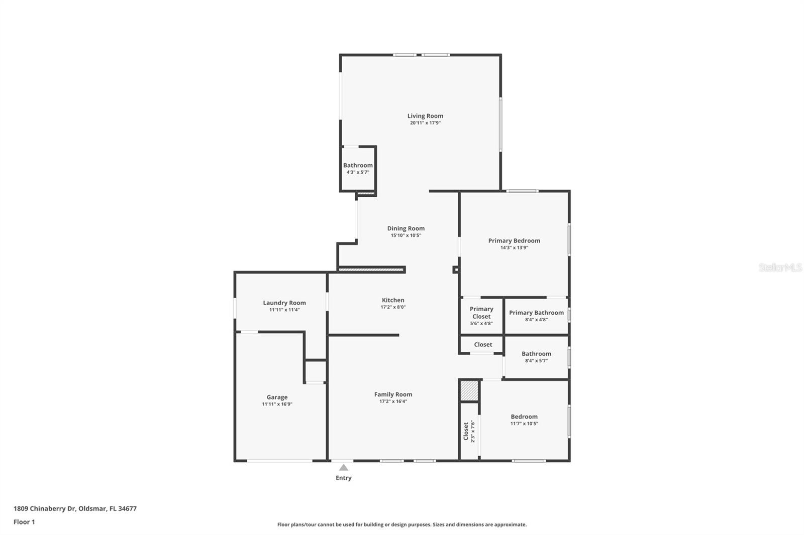 1809 CHINABERRY DRIVE