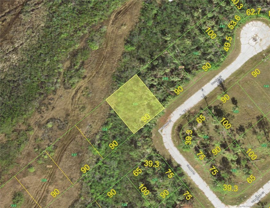 Residential Building lot in the Rotonda Villas community that offers very low association dues, public utilities available.  Flood Zone 8AE  Located on a Dead End Street so NO THRU TRAFFIC. Close proximity to Publix Shopping, Numerous Golf Courses, Marinas, Restaurants, Churches & Florida Sandy Beaches.
This particular lot is much wider than most. 90' x 100'