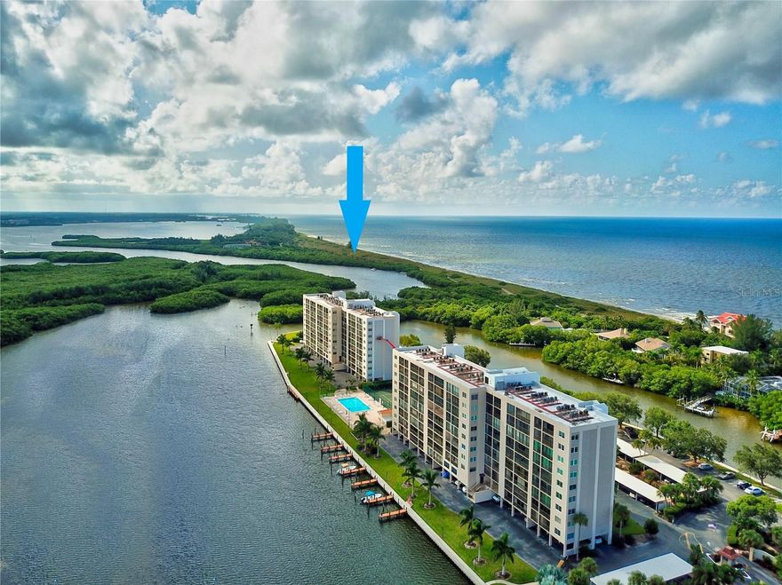 SIESTA KEY.  WATERFRONT. STUNNING VIEWS.  **** Savor the unobstructed breathtaking views of the Gulf of Mexico, Little Sarasota Bay, and the Jim Neville Nature Preserve from this ninth floor, furnished, two-bedroom, two-bathroom condominium on sought-after Siesta Key.  *** Island living epitomized with five plus acres of gated waterfront property to enjoy and explore, a heated lap pool at the water’s edge, boat docks with electric and water, tennis and pickle ball courts, a kayak and canoe launch, dog walk, club house, a gazebo with barbecue grills and more! The Pointe - an exclusive gated waterfront community – is a one-of-a-kind property.*** Enjoy the versatility of the open-concept living and dining area leading out to an expansive 30-foot lanai overlooking the bay and preserve.  A perfect setting to entertain, watch the wildlife, or simply relax and take in the glorious views. The cozy kitchen has updated countertops, tile floors, ample cabinetry, and convenient a pass-through to the dining/entertaining area. ** The primary bedroom with ensuite bath has front row seats to the amazing views of the sun as it comes up over the bay and nature preserve. If you prefer sunsets, your view from the kitchen sitting area or guest bedroom will not disappoint – or simply walk outside. Simply spectacular no matter which room you are in. * A washer/dryer is conveniently located within the condominium off the lanai. There is additional personal storage space on the ground floor offering easy accessibility for beach, boating and golf gear.  The price reflects the need for some updates that might benefit the space and allow you to make it your own. Great bones and value. A must see! *** THE POINTE is a one-of-a-kind PET-FRIENDLY gated waterfront community on the southern-most tip of Siesta Key encompassing 5+ acres of prime waterfront real estate with a full-time on-site property manager and maintenance staff. AMENITIES include boat docks w/electricity and water. Club house with full catering kitchen. Fishing. Separate entertainment/gathering rooms. Butterfly garden. A fitness center in each building. Benches by the water. Tennis and pickleball courts. Heated outdoor lap pool at waterside. Spa. Sauna. Dog walk. Kayak/canoe/SUP launches. Open-air island gazebo w/BBQ grills. Open fresh-air walkways to each unit. Assigned and guest parking. A non-smoking active community with book clubs, yoga, pickleball lessons, and more. ADVANTAGEOUSLY LOCATED: Siesta Key and Turtle Beach, a full-service marina, fine and casual dining, , nightlife, shopping, coffee shops, entertainment, a campground on the beach, public transportation and much more - all on Siesta Key. Private and distinctive with access to all Sarasota and Siesta Key has to offer. Paradise truly describes this amazing scenic oasis.