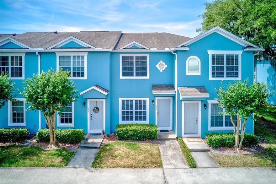 One or more photo(s) has been virtually staged. Welcome home to this MOVE-IN READY, 2-bedroom, 2.5-bath townhome located in the Gated, Placid Lake Community offering 1,085 sqft of LOW MAINTENANCE LIVING with peaceful Pond and fountain views from the covered screened-in patio. The open living and dining area provides a functional layout for everyday living and entertaining, while both upstairs bedrooms feature private en-suite bathrooms for added privacy and flexibility. The Community Pool provides plenty of space to relax, unwind, and enjoy the Florida lifestyle without the maintenance. Conveniently located near Historic Downtown Sanford, shopping, dining, live music, art galleries, and the scenic RiverWalk along Lake Monroe, SR 417, I-4, and the Orlando-Sanford International Airport. A great opportunity for convenience and easy Central Florida living. Roof (2019), Water Heater (2022)