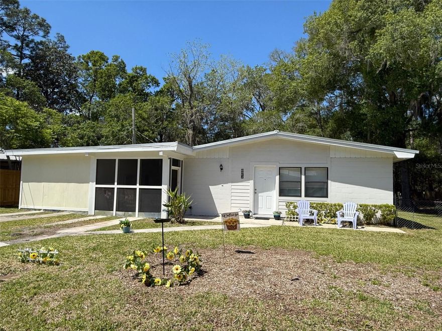 Fresh to the market and full of charm! This 3-bedroom, 1-bath concrete block home in the heart of Starke offers comfortable living with a cozy kitchen that flows seamlessly into the main living space. The updated bathroom features a convenient walk-in shower, and the fully fenced backyard provides privacy and room to relax, play, or let pets roam. A screened-in patio creates the perfect spot to unwind, while the enclosed workshop offers great space for storage, hobbies, or projects. With a roof replaced in 2023, newer water heater, HVAC installed in 2025 and a separate utility room for laundry for added convenience, this home is truly move-in ready. Ideally located close to schools and shopping, with an easy commute to Gainesville or Jacksonville--schedule your showing today and come see all this home has to offer!