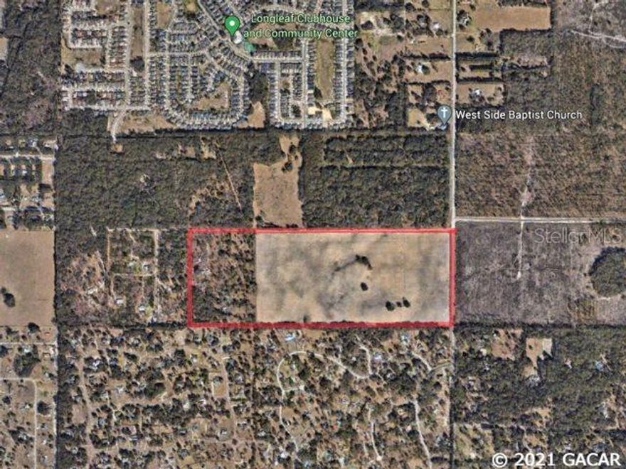 This exceptional, high and dry, approximately 106 Acres parcel is well suited for single family residential development. It is located 1-2 miles south of SW Archer Rd and the Tower Square Publix shopping center and includes over 1200 feet of frontage on SW 75th St, GRU water and possibly sewer (sewer needs to be verified) extend to the  northern border of the property. The site is also located a few miles west of Celebration Pointe, Butler Plaza, and an easy 15 minute commute to the University of Florida and Shands Hospital. An additional, potential future ingress/ egress is located at the immediately adjacent Meadows of Kanapaha subdivision Phase 2 at SW 84th ST. This property is composed of multiple Alachua County TP #''s  07099-002-003  #07100-001-000, TP# 07099-002-004 , TP#07100-000-000  and TP# 07099-002-011.