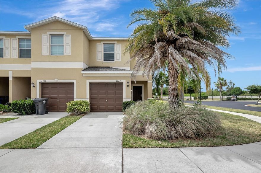 Welcome to your Florida retreat! Step into this beautifully maintained 2-bedroom, 2.5-bath townhome with a versatile loft space, perfectly nestled in a tranquil gated community. Offering the ideal balance of comfort and convenience, this spacious home features an open-concept layout, a modern kitchen equipped with sleek stainless steel appliances, and screened-in lanai—perfect for relaxing or entertaining. The inviting owner's suite boasts a walk-in closet and a private en-suite bath, creating your own peaceful sanctuary. Enjoy a low-maintenance lifestyle with HOA-managed exterior upkeep and lush landscaping. Plus, residents have access to fantastic community amenities including a sparkling pool, clubhouse, dog park, and playground—ideal for families and pet lovers alike. Don’t miss the opportunity to own a piece of paradise in this serene, amenity-rich neighborhood!