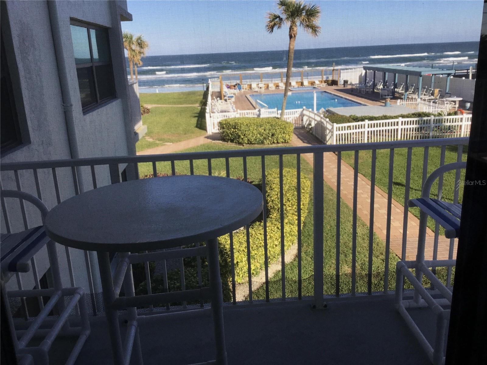 Direct ocean front - 2 bedroom, 2 full baths, wrap around balcony. This is a vacation rental completely furnished. Call Ocean Reef Villa to verify pricing and availability. 386-426-5684. Weekly rate: 1750.00 Monthly rate: 6800.00