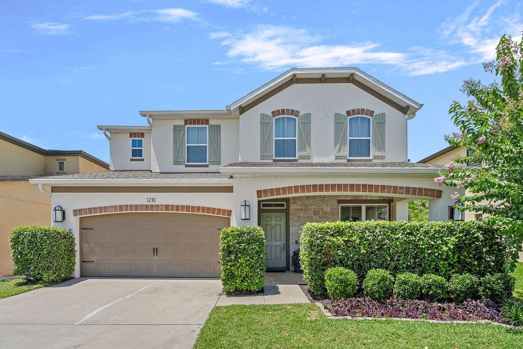 Expect to be impressed with this beautifully appointed and move-in ready home in the desirable
Reserve at Minneola community, which CAN BE SOLD FULLY FURNISHED! THOUSANDS invested in
recent quality updates: (1) new roof (April, 2023), (2) new carpeting upstairs (July, 2025), and (3) added
an open paver patio (w/sun shade) just off the covered lanai. Your positive experience starts with great
curb appeal – meticulously manicured lawn, lush landscaping, and quaint covered porch greet you upon
arrival. Step inside to the long entry hall where decorative wainscotting elevates the look as you walk
back to the heart of the home. Welcome to the WOW factor – a spacious, contemporary and open
living/dining area and gourmet style kitchen. Kitchen boasts quartz counters, island w/breakfast bar,
abundant raised panel cabinetry, attractive tile backsplash, walk-in pantry, and recessed, pendant and
under cabinet lighting. The living/dining area makes a great gathering space; notice the wall of windows
which bathes the space in light – a plus! Split bedroom plan with one bedroom & full bath on the ground
floor – ideal for a guest or a place to have as your office. Upstairs, you’ll find a loft – a great flex space
currently arranged as a family room, yet versatile to configure for gaming, hobbies, and more. Stunning
primary suite - bedroom is large enough for a sitting area. Don’t forget to look up and admire the stylish
tray/coffered ceiling! The ensuite bath features an expansive dual sink vanity, soaker tub and roomy
walk-in shower with multiple shower heads. The secondary bedrooms are large enough to
accommodate desks, perfect for those working from or studying at home. Out back, you’ll appreciate
having both open and covered patio space – perfect spots for enjoying fun in the sun. The backyard is
fully fenced and dotted with trees, giving the entire backyard a private oasis feel. Overall great location
– the Reserve at Minneola offers residents two pools, one resort style and one private (for adults) – only
a 5 min. walk to both! You are also a short drive to essential shopping/major roadways (a Publix
shopping center and the Florida turnpike entrance are only 1 mile away) and, for sports enthusiasts,
there’s a sports complex just outside the community. And we’re just months away from the completion
of the Hills City Center, a downtown complex just off the turnpike that will offer exciting new
dining/shopping/professional services. This home SHINES, both inside and out. Come see all that makes
it so special!