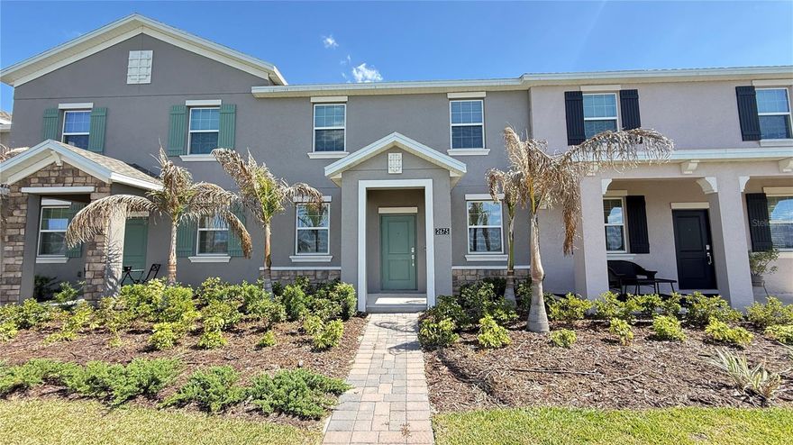 Amazing Townhome! This 3 bedroom 2.5 bathroom Townhome in " Tohoqua Community " which is one  of the top Resort Style community  with features of spacious living and comfortability along with gorgeous pond view. This stunning Townhome has Ceramic Tile flooring throughout the first floor leads to a kitchen with all the upgrades including SS appliances.  42" Cabinets with crown molding, upgraded granite countertops, and an island with plenty of seating along with a carpets in the second floor and all bedrooms. The master suite is outfitted with large closet, glass-enclosed shower with dual sinks, and oversized cabinets. Separated interior laundry closet provides convenience and comfort included washing and drying appliances. A nice 2 Car Garage which is separated from the main building  and easily suit for multiple vehicles as necessary. Tohoqua community comes with Resort Style Club House, Tennis Cords,  playground and so much more 
activities with hassle-free lawn care, well-maintained common areas, a BEAUTIFUL COMMUNITY POOL! and recreation area. Primely located close to major highways, shopping destinations, restaurants, Orlando International Airport and just a short drive to world-class theme parks such as Universal Studios, Walt Disney World as well as to the Beaches! You don't need to look any further for your Dream Home! Schedule your viewing today!
Note: Some of the pictures are showing the virtual staging of the unit and the furnitures are not included to the listing.