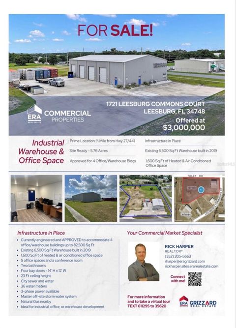Tiny photo for 1721 Leesburg Commons Court, Leesburg, FL 34748 (MLS # G5111193)