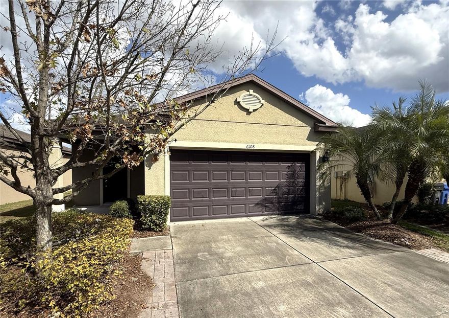 Welcome to Riverview's Magnolia Park Community! This single-story home offers 1551 square feet with 3 bedrooms, 2 bathrooms, office and a 2 car garage. The open concept split floor plan welcomes you with a spacious living room and kitchen combination, perfect for everyday living and entertaining. An office can be found directly off the living space and the secondary bedrooms with a full bathroom. Just beyond the living room is the kitchen equipped with ample cabinet and counter space, a closet pantry, counter seating, island and breakfast nook. Enjoy the back covered patio and partially fenced in backyard through the sliders off the dining area. The primary suite is privately located and includes a walk in closet, dual sinks and step in shower. Convenient access to I 75, shopping, dining and local amenities makes this home ideal for commuters. This property may qualify for seller financing (Vendee ).