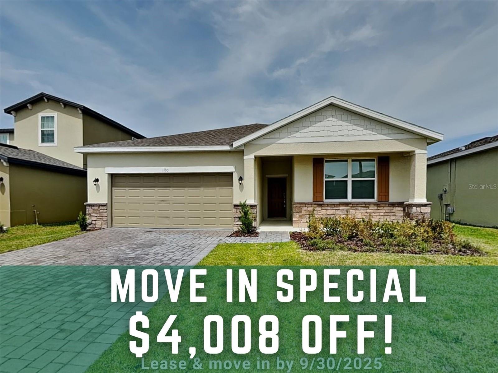 Lease and move-in by 9/30 and receive $4,008.02 Off first full month!
That's $4,008 in SAVINGS!!
Base Rate $2004.01 plus $11.99 Managed utilities plus $29 RBP, totals $2045.00
Are you dreaming of a Florida getaway just minutes from the magic of Disney World? Look no further than 1130 Lone Palm Way - your perfect home-away-from-home. Get a half months free if you apply and move in before Sept. 30th.
This newer, 2-car garage home offers:
-open floor plan and all the modern comforts you need for a relaxation.
-Situated just 30 minutes from the Disney parks, you'll be able to enjoy the excitement of the happiest place on earth, then retreat to your own private oasis.
Features You'll Love:
-Open, spacious layout perfect for families or groups
-2-car garage for easy parking and storage
-Jack-and-Jill style master bathroom with dual sinks
-Convenient location close to Disney, restaurants, and more
Whether you're planning a magical family trip or a fun getaway with friends, this home has everything you need for an unforgettable stay. The open-concept design and thoughtful amenities create the ideal home base for your Florida adventure.
Schedule your tour at www.bridgehomes.com
All Bridge Homes residents are automatically enrolled in our Resident Benefits Package (RBP), to ensure the best leasing experience.
At Bridge Homes, our advertised rental rate includes all mandatory recurring fees to ensure full transparency and a seamless leasing experience. This means no surprises, just top-tier service for our residents. One included benefit is our Resident Benefits Package (RBP), which provides valuable services like utility concierge, air filter delivery, credit building, and resident rewards. Additional details are available upon request. This property allows self-guided viewing without an appointment. Contact us for details.
Visit www.bridgehomes.com to view additional details on this exclusive package, schedule your showing, and apply TODAY!