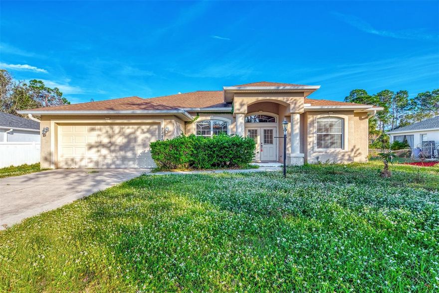 WELCOME HOME! BEAUTIFUL 3 BEDROOM, 2 BATHROOM HOME LOCATED IN NORTH PORT! AVAILABLE IMMEDIATELY - FRESHLY PAINTED INSIDE AND OUT! FIRST MONTHS RENT AND SECURITY DEPOSIT ONLY! WILL WORK WITH POOR CREDIT! CONTACT ME FOR MORE PICS! This home is everything you have been looking for. The large split floor plan is perfect for entertaining your family and friends. When you walk in you will love all the natural light and space that the living room/ dining space has. The kitchen is a chefs dream with tons of cabinet and counter space and looks over your second dining / living area. The master bedroom features trey ceilings and plenty of space for a king size bed along with two walk-in closets. The master bathroom offers two separate sink vanities, a large soaking tub and a walk-in shower. The two large secondary bedrooms and the second full bath room are located right off the kitchen area. The second full offers a show and tub combo and access to your private and big screened in back porch. The washer and dryer are located in side right off the 2-car garage. All of this is located close to shopping, restaurants and easy access to I-75! Don't miss this wonderful opportunity. Call for your private showing today!