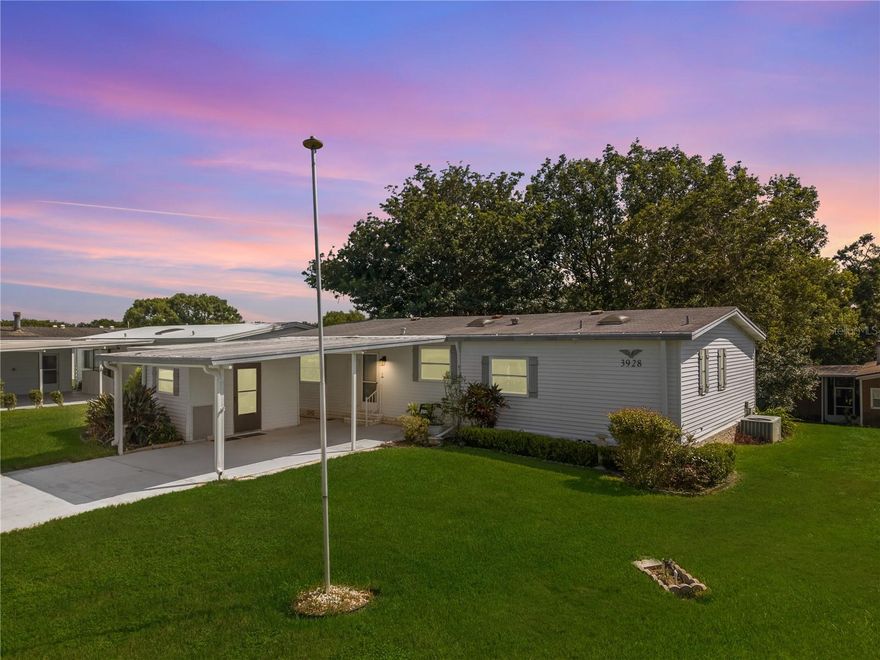 RECENT PRICE IMPROVEMENT. Home originally priced below market.  NEEDS UPDATING. OWNER WILL CONSIDER ALL SERIOUS OFFERS REFLECTING RENOVATION EXPENSE. Spacious 3/2 floorplan on quiet street in Prestigious 55 Plus Zellwood Station Community. . Close to Airports, Shopping, Churches, Theme Parks, Beaches. Great retirement or vacation home. Over 1340 sq ft open floorplan plus double driveway and double carport, additional storage and laundry room. 4 Pools,Multiple Clubhouses . 24/7 Guarded Security Entrance, tree lined streets and tons of green space. Lakes stocked with fish for catch and release. Full service Restaurant/Bar/Banquet Facilities on site. Fitness Center, Recreation Buildings, Greenhouse, Woodworking shop,more community activities than you'll ever have time to attend. Too many amenities to list.