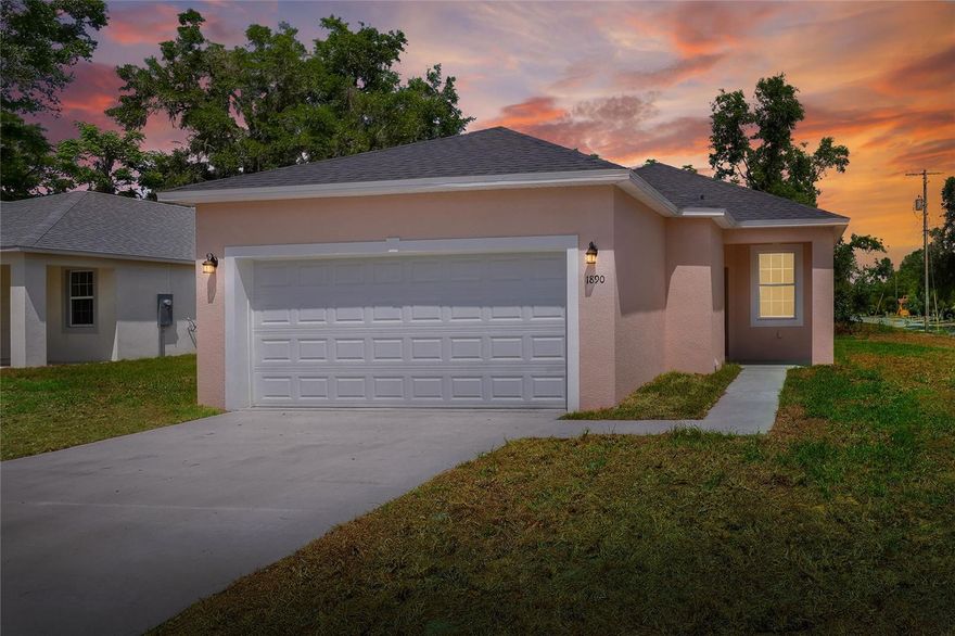 Live the Florida lifestyle in this BRAND-NEW construction home located on a desirable corner lot in Bartow. This thoughtfully designed 3-bedroom, 2-bathroom home features soaring 10-foot ceilings, an open floor plan with over 1,100 square feet of living space, and a 2-car garage. The modern kitchen boasts granite countertops, white shaker cabinets, and stainless-steel appliances. Luxury vinyl plank flooring runs throughout the home for easy maintenance and a cohesive look. The primary suite includes a walk-in closet and en-suite bathroom with granite counters. Conveniently located just minutes from Bartow’s historic downtown, Highway 60, and the Polk Parkway for easy commuting to Tampa, Orlando, or Brandon. Rent is $1,795/month, security deposit is $1,800 WE OFFER A SECURITY DEPOSIT ALTERNATIVE. The application fee is only $80/adult. In addition to the advertised base rent, all Lakeland Homes and Realty tenants are enrolled in the Resident Benefits Package (RBP) for $50/month (ex.: $1,795 (base rent) + $50 (RBP) = $1,845 (total monthly charge), which includes HVAC air filter delivery to your door (for applicable properties), credit building to help boost your credit score with timely rent payments, $1M Identity Protection, $100K Personal Property insurance, utility concierge service making your move-in less stressful, our resident rewards program benefits, and much more! More details upon application.