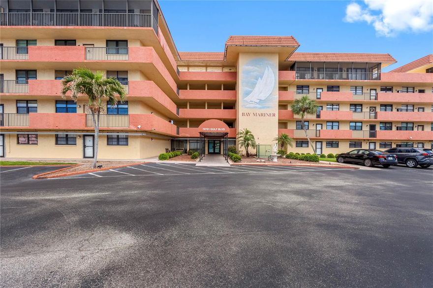 Wake up to coastal living at its finest in this fully renovated 2-bedroom, 2-bath condo at Bay Mariner in Indian Shores. This move-in-ready waterfront residence offers bright, modern interiors, a spacious layout, and a private primary suite with en-suite bath and walk-in closet.
Set within a lush Intracoastal community with over 400 feet of shoreline, residents enjoy resort-style amenities including a heated pool and spa, fishing pier, boat docks, clubhouse, and covered parking. The beach is across the street, making it effortless to enjoy Gulf sunsets anytime.
Walk to local restaurants, cafés, and shops, or take advantage of flexible rental opportunities in this pet-friendly community—perfect as a primary home, vacation getaway, or income-producing property. Conveniently located near both St. Pete–Clearwater and Tampa International Airport