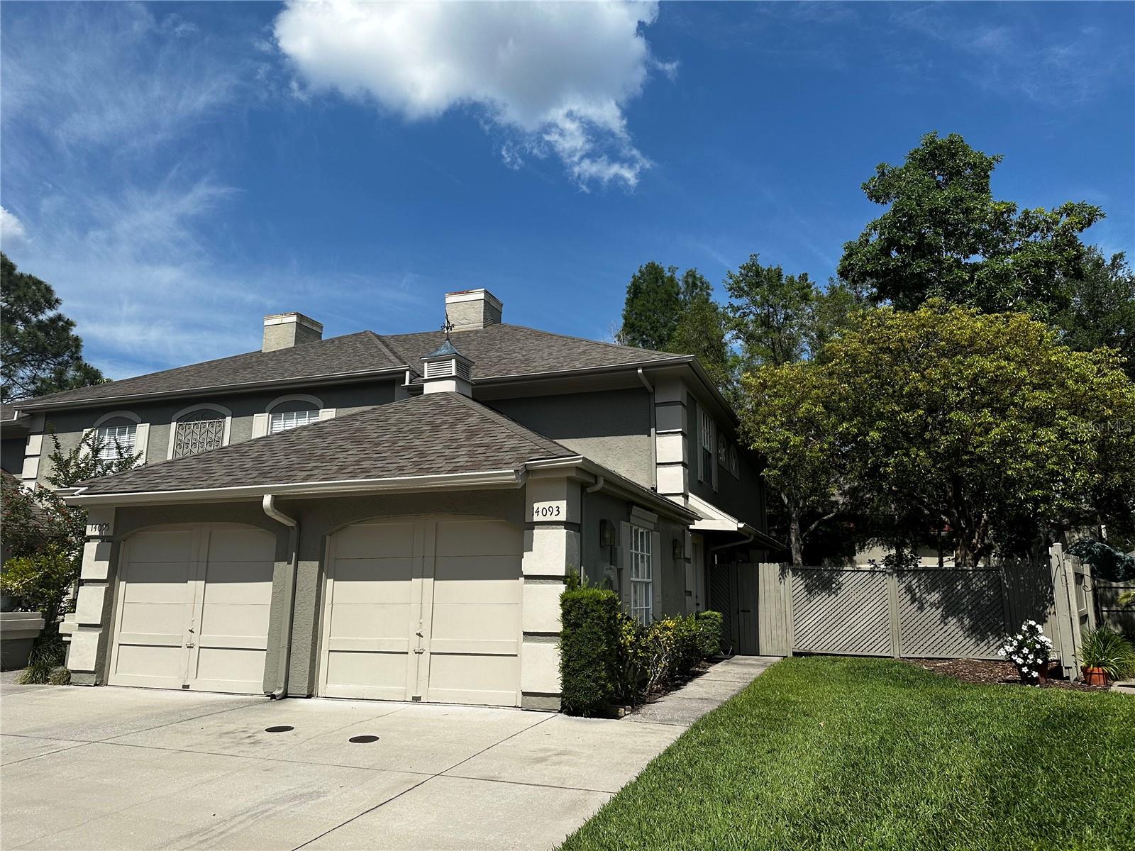 Come see this wonderful, two bedroom, two and one half bathroom townhome in the Chardonnay community of Carrollwood! Inside you will find a spacious and bright open living/dining/family room combo. A tastefully updated kitchen with updated cabinets and countertops, perfect for entertaining. On the first floor is access to the one car garage, a powder bath and ample outdoor space to enjoy the year round Florida sunshine! Upstairs are the large primary bedroom suite with a generous walk-in closet & updated primary bath, the second bedroom with its own ensuite bath and ample closet space. The community pool is a short walk away and the property has easy access to supermarkets, restaurants, Veterans Expressway, Dale Mabry Hwy and all there is to do in Tampa! Don't wait to tour this gem of a home for yourself!