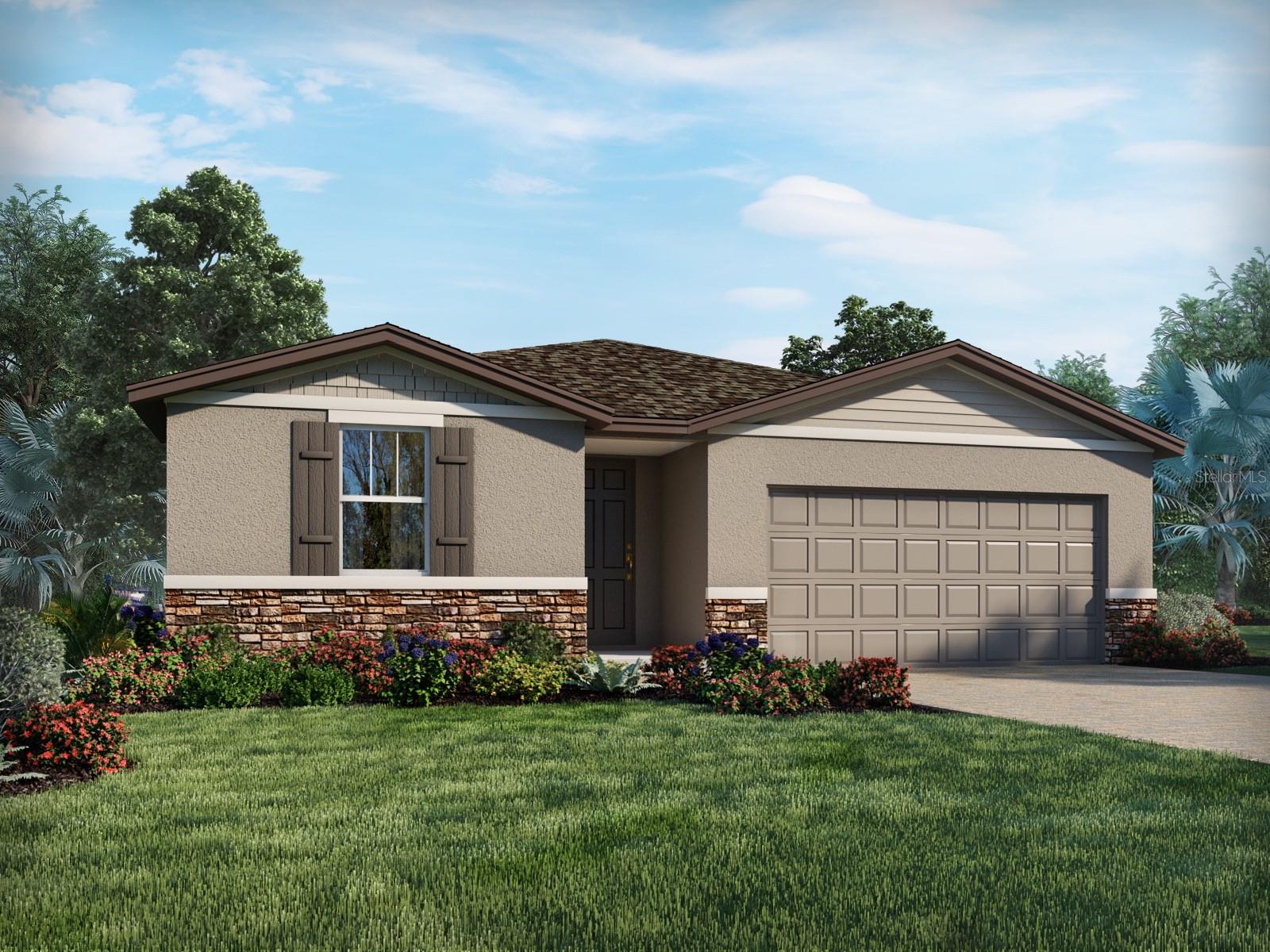 Under Construction. Brand new, energy-efficient home available by Sep 2025! Prepare dinner while catching up on the days events from this home's open kitchen which overlooks a spacious great room and dining area. Retreat to your primary suite that is conveniently situated in the back of the home for plenty of privacy. Now selling, Lake Deer Estates offers new single-family homes in Polk County, FL. Surrounded by scenic lakes, this community is located minutes away from Hwy 27, providing convenient to access major metro areas. Residents will have access to resort-style amenities including a pool and cabana, a dog park, and a playground. Poinciana is a rapidly growing sector of Polk County, known for its beautiful parks, playgrounds, and great schools. Each of our homes is built with innovative, energy-efficient features designed to help you enjoy more savings, better health, real comfort and peace of mind.