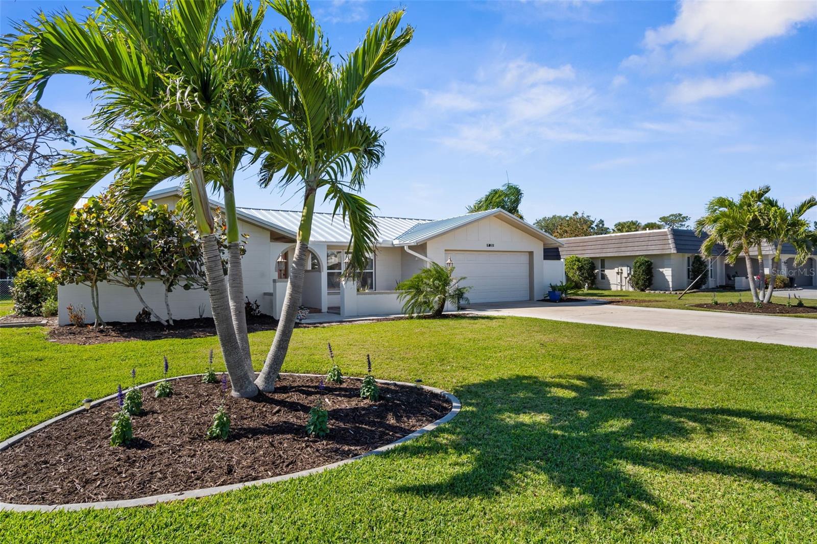 BIG PRICE IMPROVEMENT! Welcome to SORRENTO SOUTH, a fabulous community "WEST OF THE TRAIL" in NOKOMIS BEACH! This wonderful, 1700+ sq foot 2 bedroom+ BONUS ROOM, 2.5 bath POOL HOME sits on an extra-large 16,000-square-foot lot with a fully fenced backyard. The open floor plan features a spacious Great Room that seamlessly flows into the expansive & irresistible covered & screened poolside lanai, measuring an impressive 28x10! The stylish oversized kitchen spans an impressive 23 feet, boasting abundant neutral wood cabinetry, granite countertops with breakfast bar. Upgraded appliances include a sleek stainless-steel hood positioned over the central island, adding both function & modern flair to the space, plus NEW Bosch dishwasher, & NEW Hi-End Professional Frigidaire refrigerator.
The Master Suite has vinyl flooring & an updated en-suite bathroom featuring a soaking tub, new vanity, toilet, plus walk-in closet. 2nd bedroom is large enough for two twin beds or a king-size. The DETACHED BONUS ROOM, accessed from the covered lanai is flexible & provides a variety options such as, a perfect guestroom, den, library, home office, or roll all those choices into one with a “Murphy Bed”!
Outstanding features & updates of this beautiful home include a “one year new” 50 Year Standing Seam Metal Roof, raised-panel doors throughout, updated interior lighting, freshly painted all interior walls & ceilings, courtyard style patio at the front entry, resurfaced pool, new pool pump, electric service panel, extra-wide driveway, oversized garage with separate laundry room, & a cozy brick-paver firepit, perfect for enjoying cool Florida evenings. Plus so close to the beach at this location, yet NOT IN A FLOOD ZONE!
Also, conveniently located right in the Sorrento South community which you can walk to, is the Bayshore Executive Public Golf Club & the marina where an opportunity could be possible for a boat slip rental from a private owner! Lastly, Sorrento South is deed-restricted keeping the neighborhood neat, but the HOA fee is only $300 a year!
Embrace the Beach Lifestyle from this outstanding location that offers “back road” access with the preferred mode of transportation of a golf cart or bicycle! Easy, peesy ride to Nokomis Beach, Waterfront dining with Live Music daily, all the conveniences of Publix, pharmacy, dog groomers, nail salon, boutique shopping & a great deal more! Free of charge, experience the Gulf Breezes, sounds of the Waves, Water Birds, glimpse of dolphin & manatee swimming by, the occasional bridge opening, & Vibrant Rotating Colors of sunset Flooding the Sky!
Only 10 minutes to Historic Downtown Venice Island, with shopping, dining, live music, weekly farmers market & more. Just a short trip to the World-Famous Siesta Key & Downtown Sarasota. Notably, Nokomis Beach & Casey Key are the ONLY beach communities in the region with no high rises, no traffic jams & an expressway from Tamiami Trail to I-75 creating easy access to I-75 & all nearby airports.
The allure of this locale is undeniable, with nature & beauty, carefree easy lifestyle, year-round Sunsets, watersports, bountiful fishing, boating, long walks on the beach, strolling down the beach collecting sharks’ teeth & shells, cookouts & much more! A perfect place to enjoy, invest, or both! Exhale, Relax & Feel Time Stand Still, after all, Nokomis Beach is not just a Place, but a State-of-Mind!
