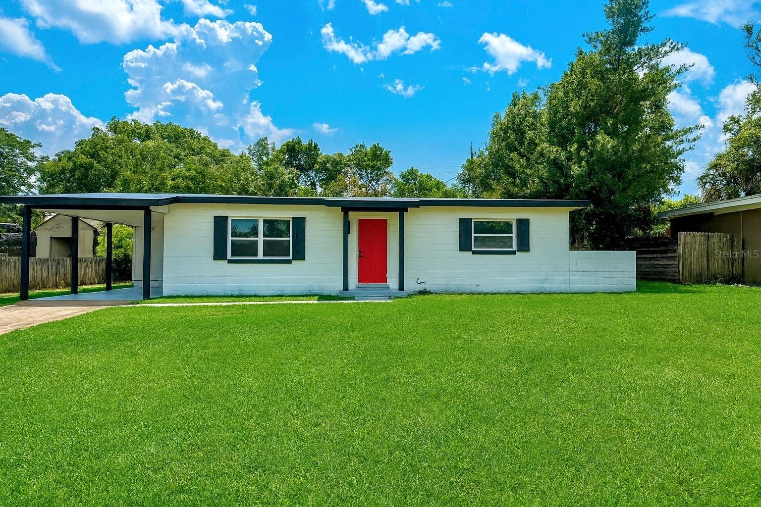 Welcome to 190 W Grossenbacher Drive in Apopka, a beautifully renovated 3-bedroom, 2-bathroom home located on almost a quarter of an acre with no HOA. This charming property features a new 2023 roof, updated electrical system, a spacious backyard, and a long driveway with plenty of parking—perfect for family living. Step inside to discover a completely modernized interior, including a brand-new kitchen with elegant granite countertops, stainless steel appliances, and contemporary cabinetry. The home is filled with natural light thanks to newly installed energy-efficient windows, which also help keep utility costs low. Throughout the home you’ll find laminate flooring and energy-efficient ceiling fans in each bedroom as well as in the main living areas. Both bathrooms have been fully renovated with fresh finishes and fixtures, while the brand-new 2025 AC system ensures comfort and reliability for years to come. Each of the three bedrooms is designed with its own ceiling fan for added comfort. The large lot offers plenty of outdoor space for entertaining, gardening, or future expansion possibilities. Ideally located, this home is within walking distance to Apopka High School and close to Dream Lake Elementary, making it a great choice for families. Just minutes away is Wekiwa Springs State Park, a local favorite for kayaking, hiking, and swimming. Commuters will love the easy access to major highways including US 441 (Orange Blossom Trail), SR 429 (Western Beltway/Wekiva Parkway), and SR 414 (John Land Apopka Expressway), with quick routes to I-4 and the greater Orlando area. With its new roof, upgraded electrical, brand-new AC, modern renovations, large lot, and no HOA, this home offers unbeatable value for families seeking comfort, convenience, and room to grow in the heart of Apopka.