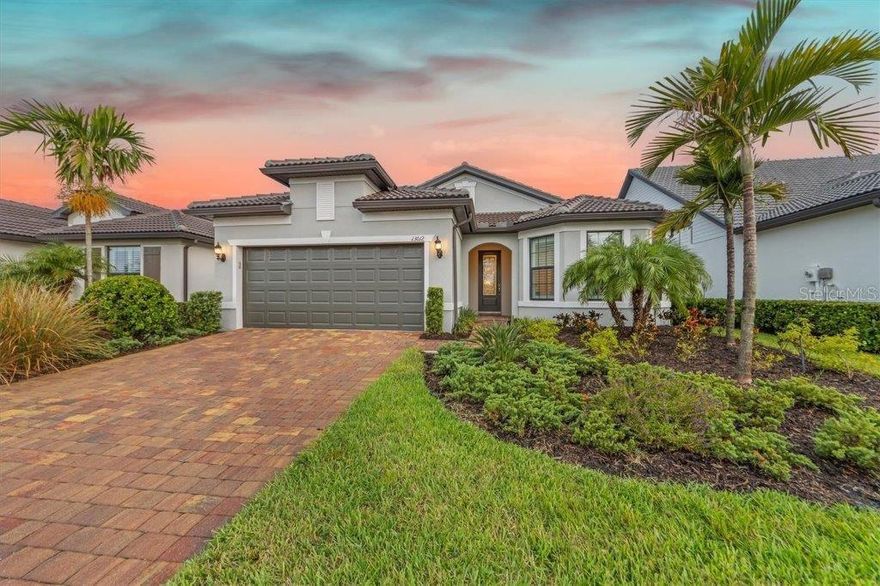 Welcome to Islandwalk, the crown jewel of Wellan Park living. This community is celebrated for its unparalleled amenities and prime location. Among the elegant homes here, the Summerwood model stands out with its sophisticated design and modern updates. Step inside to discover a seamless blend of luxury and functionality. The home boasts endless plank tile flooring that adds a touch of contemporary elegance. The stunning zero-corner slider opens the living space to breathtaking water views, creating an ideal setting for relaxation and entertainment. With 3 bedrooms, 2 baths, and a den, this home offers ample space for both family living and hosting guests. Imagine designing your dream pool in the spacious backyard, perfectly positioned to overlook serene water vistas. Islandwalk enhances your lifestyle with two exclusive clubhouses, multiple pools complete with swim lanes, and state-of-the-art fitness facilities. For sports enthusiasts, the community features 8 Har-Tru tennis courts and 12 newly added pickleball courts, ensuring plenty of opportunities to hone your skills. Conveniently located in the heart of Wellan Park, Islandwalk provides easy access to an array of shops, restaurants, and activities. Enjoy the proximity to world-renowned beaches, downtown Venice, and the vibrant Sarasota area, all of which contribute to the allure of this exceptional community. Discover why so many have chosen to call Islandwalk home. Experience the perfect blend of luxury, convenience, and active living in the most desirable community in Wellan Park.