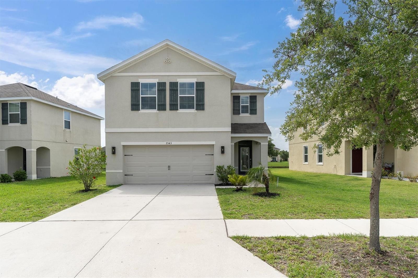Welcome home to this bright, sun-filled two-story single-family residence offering 2,260 sq. ft. of living space with a 2-car garage. Designed for comfort and versatility, the home features 4 bedrooms, 2.5 bathrooms, and an upstairs loft centrally located among the bedrooms—ideal for a home office, fitness area, entertainment lounge, or playroom.
Each bedroom is generously sized with inviting window views, while the primary suite boasts a spacious bathroom complete with dual sinks and a walk-in closet. The garage is equipped with an electric vehicle charging station, adding convenience for modern living.
Residents enjoy year-round access to the Epperson Lagoon, where activities and amenities abound: paddle boarding, kayaking, volleyball, obstacle courses, sandy beaches, cabanas, live music events, and more. The HOA also includes a Spectrum internet and cable package for added value.
Perfectly located, this home is just minutes from Publix, Starbucks, Chick-fil-A, Circle K, daycare centers, and charter schools. Enjoy easy access to shopping and entertainment—10 minutes to The Grove Shopping Plaza, 15 minutes to Tampa Premium Outlets, 35 minutes to Downtown Tampa or Tampa International Airport, and only 90 minutes to Orlando and Walt Disney World.
Don’t miss the chance to make this beautiful home—and the lifestyle of Epperson Lagoon—yours. Schedule your private tour today!