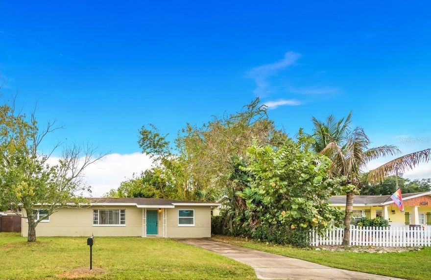 Calling all investors! This Pinellas Park has income-producing potential, fantastic opportunity! This solid block home, built in 1958, features 3 bedrooms and 1 bathroom within its 1,250 square feet. The durable tile flooring adds a practical touch to the interior.

Step through the sliding doors and discover a covered patio that opens up to a spacious fenced yard, offering potential for outdoor enjoyment and entertaining. This property will benefit from updating to unleash its full potential. The electrical system was upgraded in 2014, HVAC replaced in 2008, and the roof was installed in 2007. A new water heater was added in 2023, and the home boasts a mix of old and newer windows.

Conveniently located, this property offers easy access to major roads such as US-19 N and S, I-275 N and S, providing swift connections to Clearwater, St. Petersburg, and Tampa. Enjoy proximity to ample shopping options, making daily errands a breeze.

Seller is an Investor and has never occupied the property. Room sizes are approximate