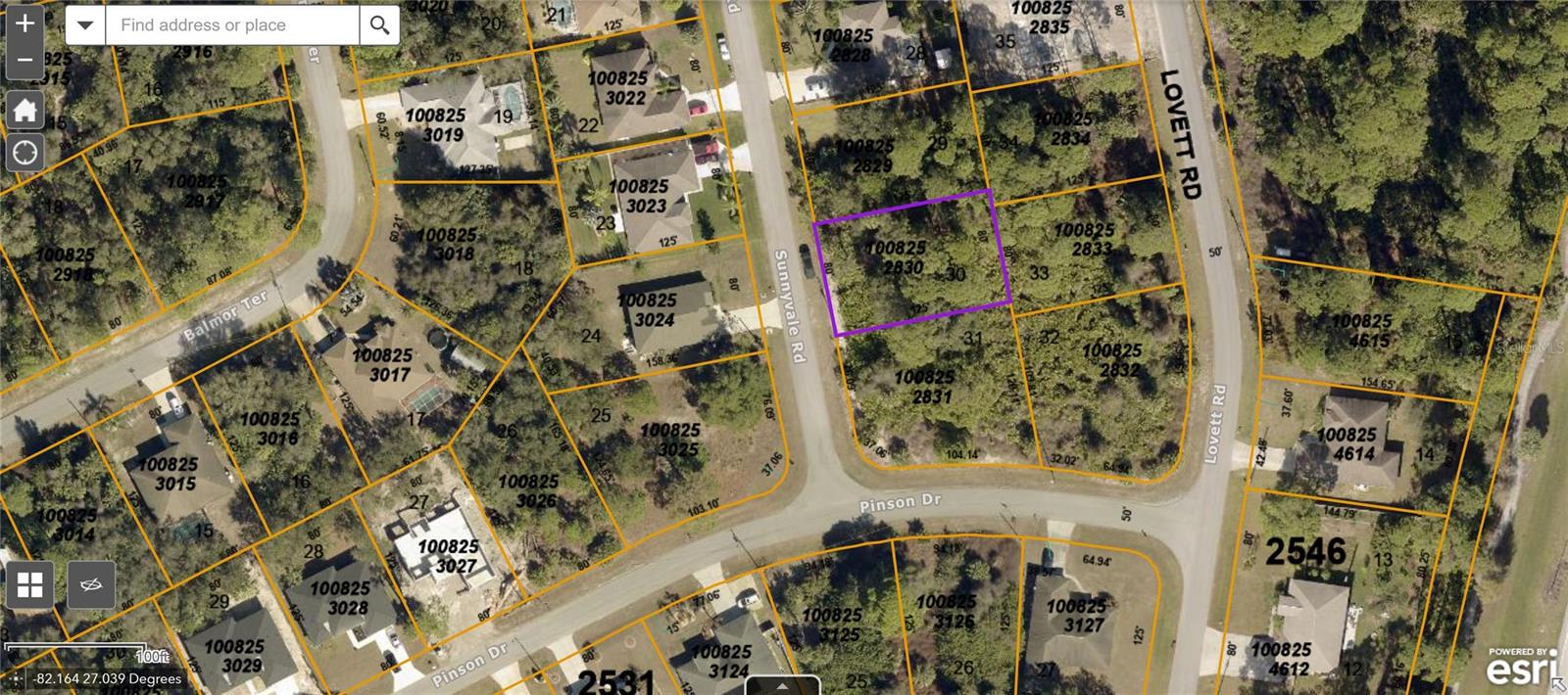 Beautiful Lot located in a nicely developed neighborhood with nice homes around. NOT IN A FLOOD ZONE, NO HOA's, NO CDD's, NO DEED RESTRICTIONS. Excellent location with minutes to I-75, conveniently located to Florida's best beaches, golfing, shopping, hospital and more.