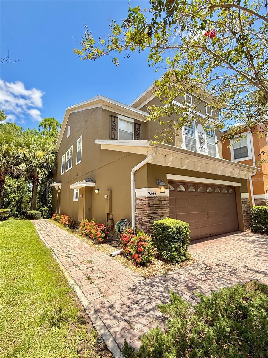 Welcome to this beautifully maintained end unit townhome nestled in the heart of Lake Nona! Featuring fresh interior paint and new carpet on the stairs and second floor, this home is move-in ready with a bright and inviting atmosphere. The open-concept first floor offers a spacious living and dining area perfect for entertaining or relaxing. Upstairs, the large master bedroom includes a walk-in closet, providing ample storage and comfort. Enjoy added privacy in the backyard, which faces a tranquil nature reserve with no rear neighbors. Conveniently located near Medical Center, schools, shopping, dining, and major highways—this home offers the perfect blend of comfort, style, and location.