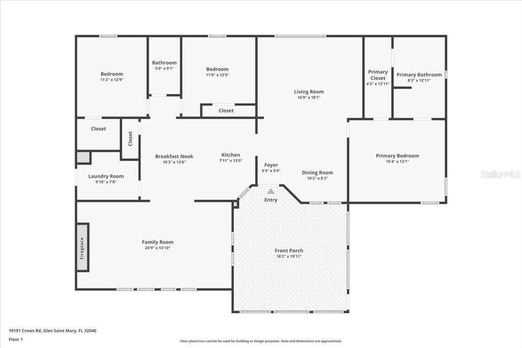 Photo of 19191 Crews Road, Glen St Mary, FL 32040 (MLS # G5103466)