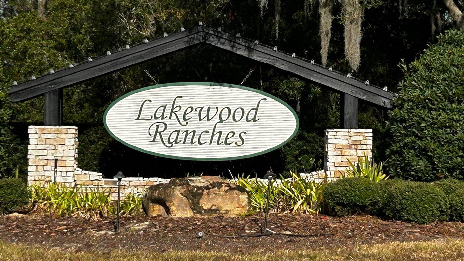 LAKEWOOD RANCHES SUB - Land