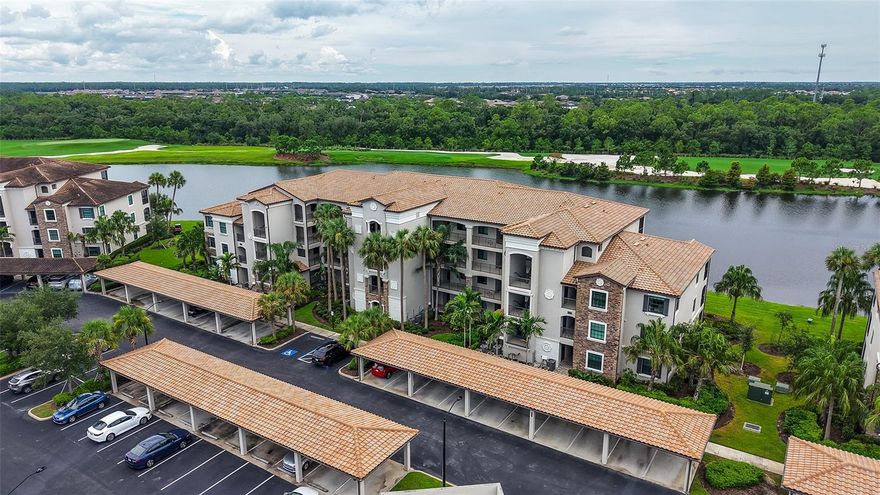Opportunity awaits in Lakewood National with this beautifully furnished first-floor Bellini condo offering the ultimate in resort-style living—with golf membership included. Enjoy breathtaking views of the 12th hole of the Commander Course, home of the PGA’s LECOM Suncoast Classic, along with serene water and preserve scenery that provide exceptional privacy and tranquility. This light-filled 2 bedroom, 2 bathroom floorplan is open and spacious, featuring a stylish kitchen with granite countertops, shaker-style wood cabinetry, a breakfast bar, and a cozy eat-in dining area. The adjoining living and dining spaces flow seamlessly for easy entertaining, and a flexible layout offers space for a formal dining area, home office, or additional sitting room. The primary suite is a relaxing retreat with a walk-in closet, flat screen TV, and an en-suite bath featuring a large vanity and walk-in shower. The second bedroom offers a queen bed and ample closet space, and the living room includes a queen-size sleeper sofa to comfortably accommodate up to six guests. An indoor laundry closet with washer and dryer, plus an outdoor storage unit for bikes or beach gear, adds convenience. Residents enjoy maintenance-free living and access to world-class amenities, including 36 holes of Arnold Palmer-designed golf, a zero-entry heated resort pool with waterfall and lap lanes, a poolside tiki bar and café, a state-of-the-art fitness center with classes, a full-service spa, bocce, pickleball, eight lighted Har-Tru tennis courts, and six satellite pools—including one just steps from this unit. The 28,000-square-foot Grand Clubhouse will offer fine and casual dining, private event space, locker rooms, and a vibrant social scene, all within a 24-hour guard-gated community. Perfect as a full-time residence, seasonal getaway, or investment property, this unit is move-in ready with a strong rental history averaging $8,000 per month during peak season. Unlike new construction, there’s no waiting for builder delays or furniture deliveries. Lakewood National is located within Lakewood Ranch, the nation’s #1 master-planned community, offering top-rated schools, nearby shopping and dining, arts and entertainment, and quick access to I-75, downtown Sarasota, Bradenton, Tampa, and the Gulf Coast’s world-renowned beaches. Don’t miss this rare opportunity to own a slice of paradise in one of Florida’s most desirable golf communities. Schedule your private tour today and discover the Lakewood National lifestyle. Seller offering to finance.