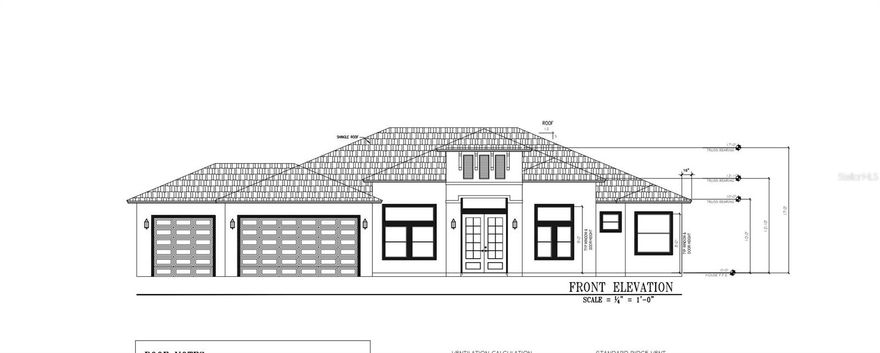 Come build your dream home. The lot size is 120x100. The survey and house design are ready.