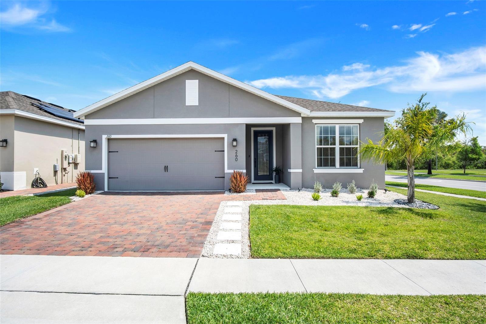 Don't miss out on your opportunity to own this amazing 3 bedroom, 2 bath home with almost 2k+ sq ft of livable space; located in the community of Champions Reserve! Built in 2020-This CORNER LOT home has it all! With the upgrades that matter! Recently painted, tile throughout the main living areas, backsplash giving it a modern look; along with granite countertops, stainless steel appliances and upgraded blinds! No need to fence in your yard because its already DONE! Just bring your furniture and make this home yours TODAY!