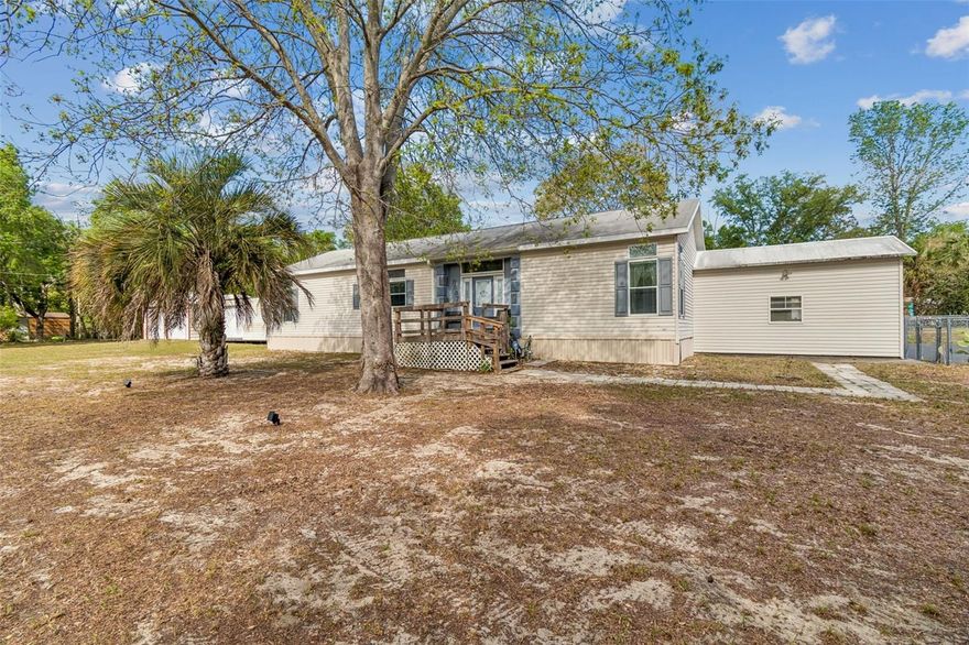 Welcome to your slice of space and flexibility in the heart of Brooksville! Situated on a generous 19,087 sq ft homesite, this well-maintained 2004 manufactured home offers room to spread out, work, and enjoy Florida living.

Inside, you’ll find 1,671 sq ft of comfortable living space featuring 3 bedrooms, 2 bathrooms, and a spacious kitchen with ample cabinetry and counter space—perfect for cooking and entertaining. The bright sunroom adds additional living area and is ideal for relaxing year-round.

This property is packed with hard-to-find extras:

Attached 1-car garage
Detached 1-car workshop
Large 2-car metal workshop – perfect for hobbies, storage, or business use
Two RV hookups – great for guests or additional flexibility
Whole-house generator for peace of mind

The outdoor space offers plenty of room for gardening, storage, or simply enjoying the privacy of a larger lot.

Conveniently located near shopping, dining, and everyday amenities, this property combines space, functionality, and location—all in one.