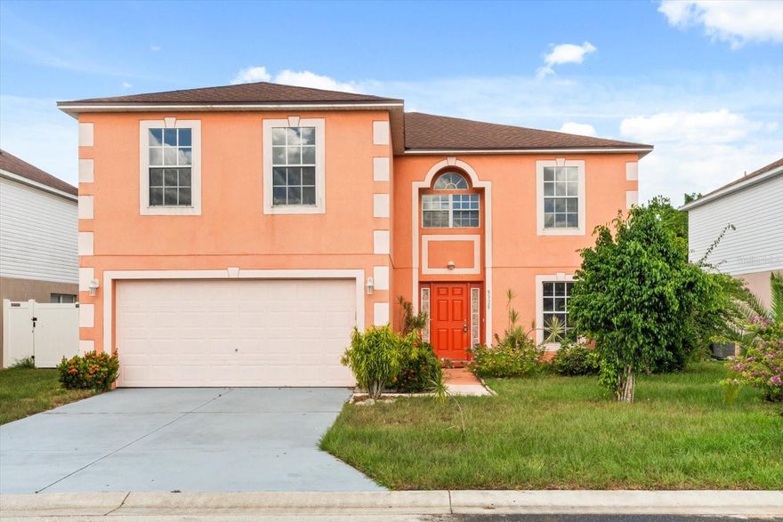 Welcome to this beautifully maintained 4-bedroom, 2.5-bathroom home located in the desirable Bentley Place community of Winter Haven! Offering over 2,800 square feet of living space, this spacious two-story residence is ideal for growing families, remote professionals, or anyone seeking comfort, functionality, and style.
As you enter, you're greeted by a formal living and dining room combo, perfect for entertaining guests or hosting family gatherings. Just beyond, the open-concept family room flows seamlessly into the kitchen and casual dining nook. The kitchen is a chef’s dream—featuring granite countertops, an island with breakfast bar seating, stainless steel appliances, ample cabinetry, and a large pantry for extra storage.
Upstairs, the oversized master suite includes two walk-in closets and a luxurious en-suite bath with dual vanities, a soaking tub, and a separate walk-in shower. Three additional generously sized bedrooms and a full bath are located on the second floor, along with a versatile loft space—ideal for a home office, playroom, or media room.
Other highlights include:
Inside laundry room with washer/dryer hookups
Tile flooring throughout main living areas on the first floor
Covered and screened rear lanai, perfect for relaxing or entertaining
Fully fenced backyard offering privacy and space for pets or play
Attached 2-car garage
Freshly landscaped with great curb appeal
This home is located just minutes from shopping, restaurants, schools, and US-27 for easy commuting. Whether you’re a first-time buyer or looking to upgrade your space, this home checks all the boxes!