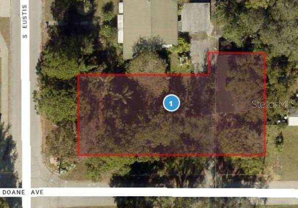 Includes Nice 864 sq ft 2 car garage. Zoned for Duplex or Single Family Residence. Ready to go or buy for investment. Located walking distance from downtown Eustis, Ferran Park, Eustis Heights Elementary and Eustis High School. New fence.