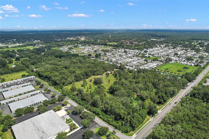 Offering is for 19.39+/- Acres on Rolling Acres Rd. & Oak St. Zoned CP (commercial plan), City of Lady Lake, next to The Villages. FDOT 15,300 Avg Trips per Day, City Utilities Available, property is an assemblage of 3 parcels Lake County Alt Keys #1279542, 1809100 & 1809118. Value is in the land there is a 4/2 block house on property with no value attributed and may be entered ONLY during due diligence. 
Potential uses include but not limited to single or multi-family, office, professional, commercial, medical, and retail. Property is located on Rolling Acres Road between US Hwy 441-27 and CR 466 two of the busiest corridors in The Villages and a short drive to the Florida Turnpike or I-75 and an hour from Orlando. All information is believed accurate and correct but not guaranteed or warranted and subject to change without notice.