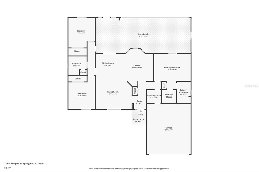 Photo of 11244 Redgate Street, Spring Hill, FL 34609 (MLS # W7883128)